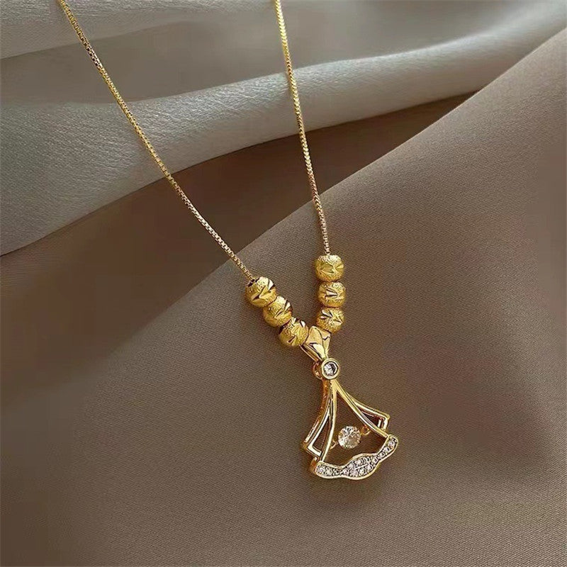 Pearl Necklace for Women(24k Gold )